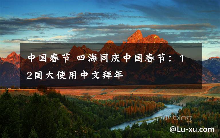 中国春节 四海同庆中国春节:12国大使用中文拜年