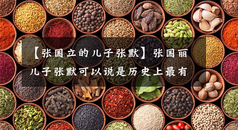 【张国立的儿子张默】张国丽儿子张默可以说是历史上最有可能死亡的明星二世。