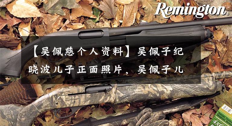 【吴佩慈个人资料】吴佩子纪晓波儿子正面照片，吴佩子儿子叫什么名字？