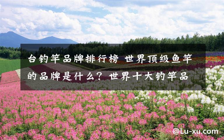 台钓竿品牌排行榜 世界顶级鱼竿的品牌是什么?世界十大钓竿品牌