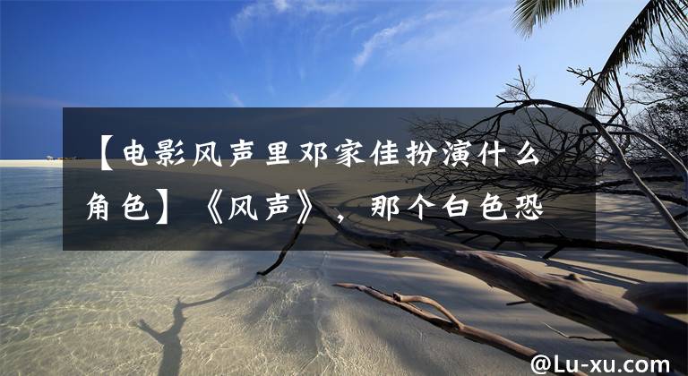 【电影风声里邓家佳扮演什么角色】《风声》,那个白色恐怖时代真正的义人