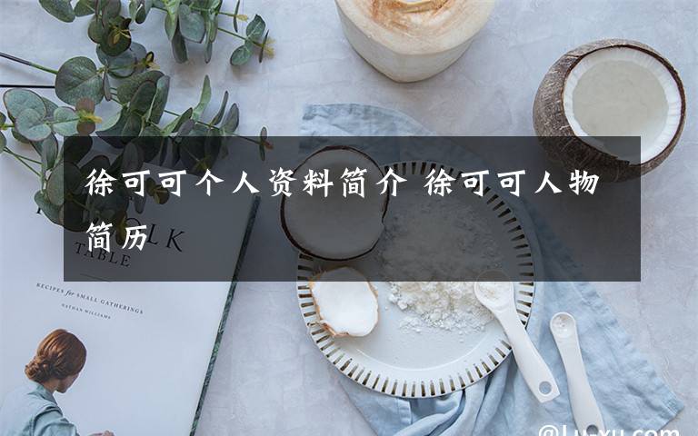 徐可可个人资料简介 徐可可人物简历