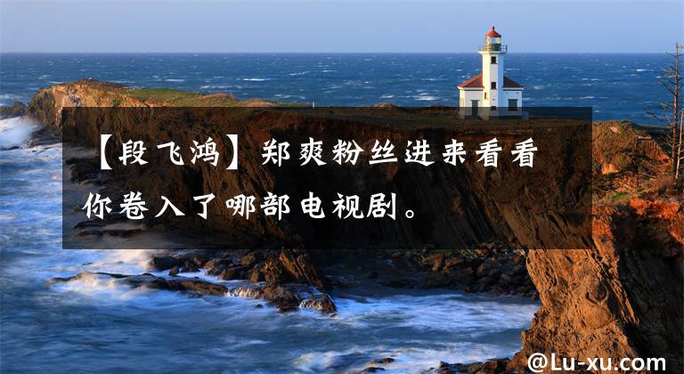 【段飞鸿】郑爽粉丝进来看看你卷入了哪部电视剧。