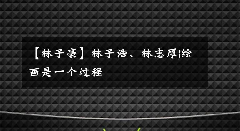 【林子豪】林子浩、林志厚|绘画是一个过程