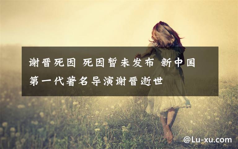 谢晋死因 死因暂未发布 新中国第一代著名导演谢晋逝世