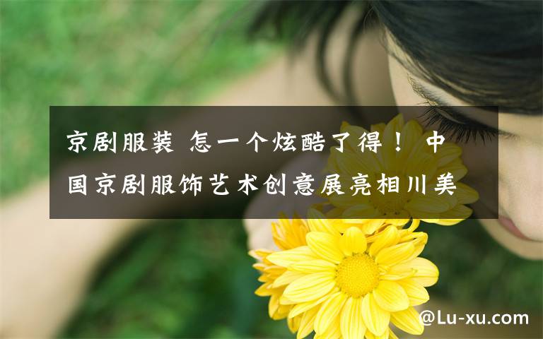 京剧服装 怎一个炫酷了得！ 中国京剧服饰艺术创意展亮相川美