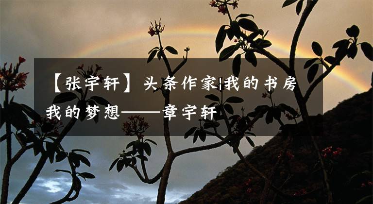 【张宇轩】头条作家|我的书房我的梦想——章宇轩
