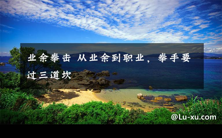 业余拳击 从业余到职业,拳手要过三道坎