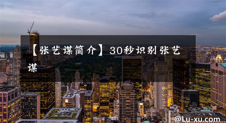 【张艺谋简介】30秒识别张艺谋