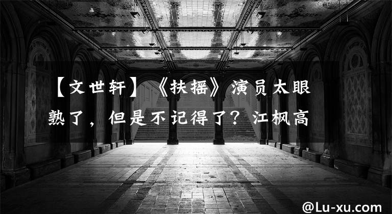 【文世轩】《扶摇》演员太眼熟了，但是不记得了？江枫高大艰险，他曾与李易峰合作过。