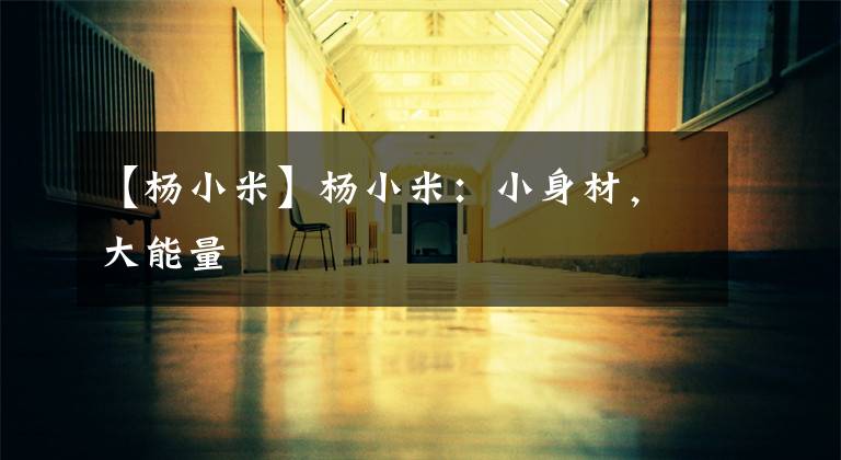 【杨小米】杨小米:小身材,大能量