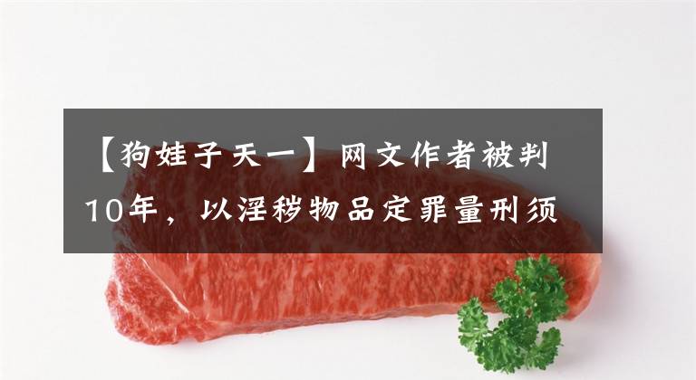 【狗娃子天一】网文作者被判10年,以淫秽物品定罪量刑须谨慎