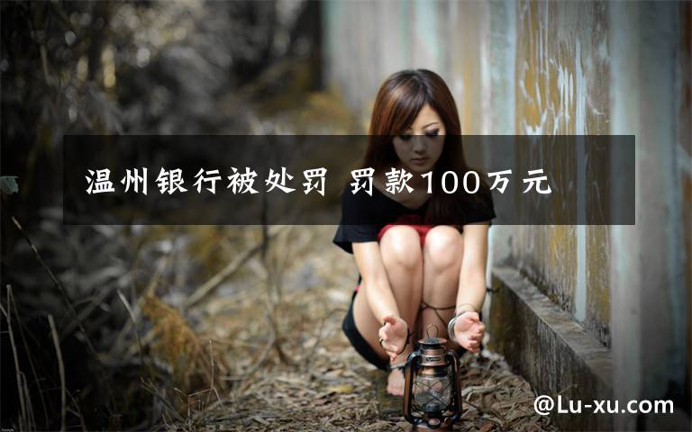 温州银行被处罚 罚款100万元