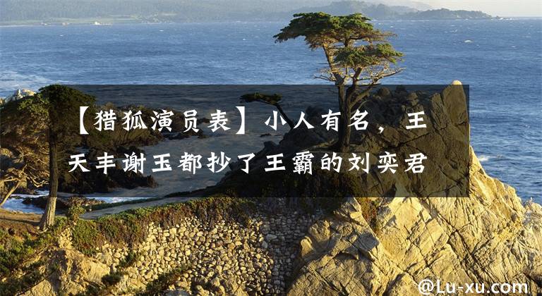 【猎狐演员表】小人有名,王天丰谢玉都抄了王霸的刘奕君,说是他打的。