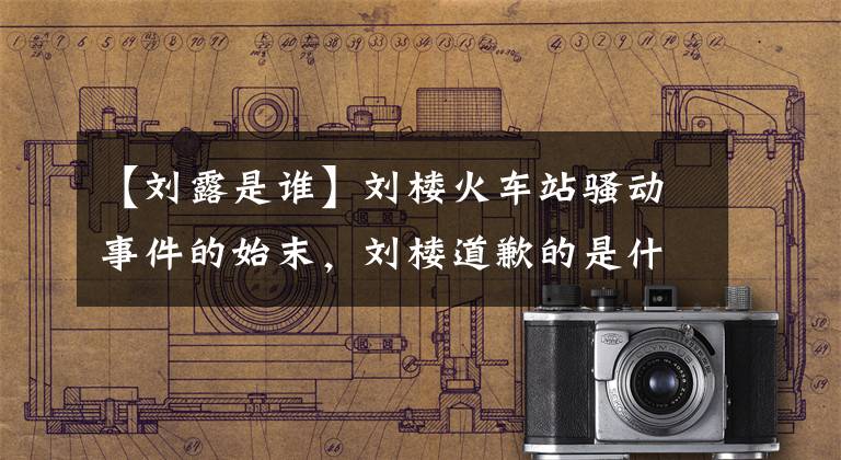 【刘露是谁】刘楼火车站骚动事件的始末,刘楼道歉的是什么?刘璐贝基简介被撕掉了