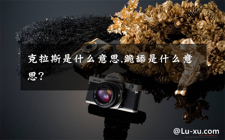 克拉斯是什么意思,跪舔是什么意思?