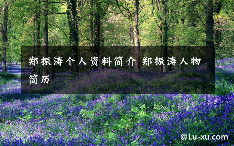 郑振涛个人资料简介 郑振涛人物简历