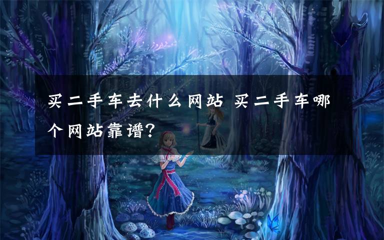 买二手车去什么网站 买二手车哪个网站靠谱?