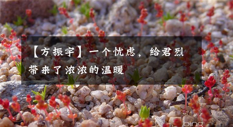 【方振宇】一个忧虑,给君烈带来了浓浓的温暖