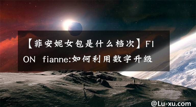 【菲安妮女包是什么档次】FION fianne:如何利用数字升级品牌青春