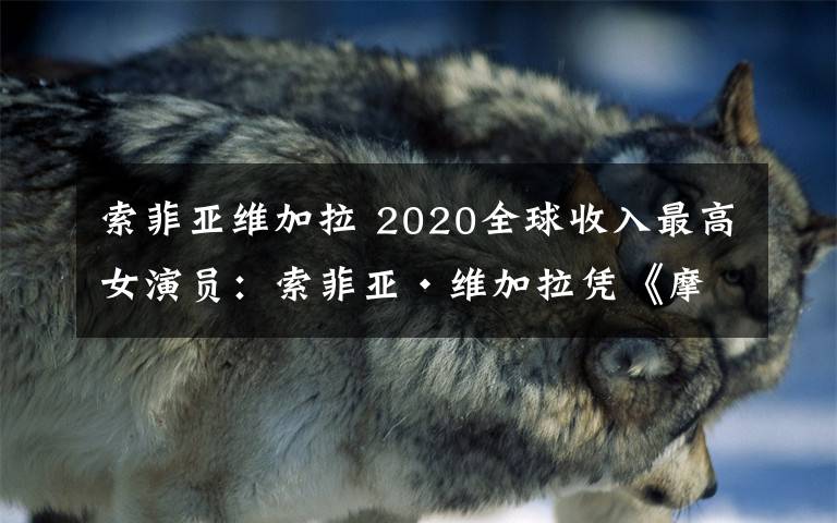 索菲亚维加拉 2020全球收入最高女演员:索菲亚·维加拉凭《摩登家庭》登榜首