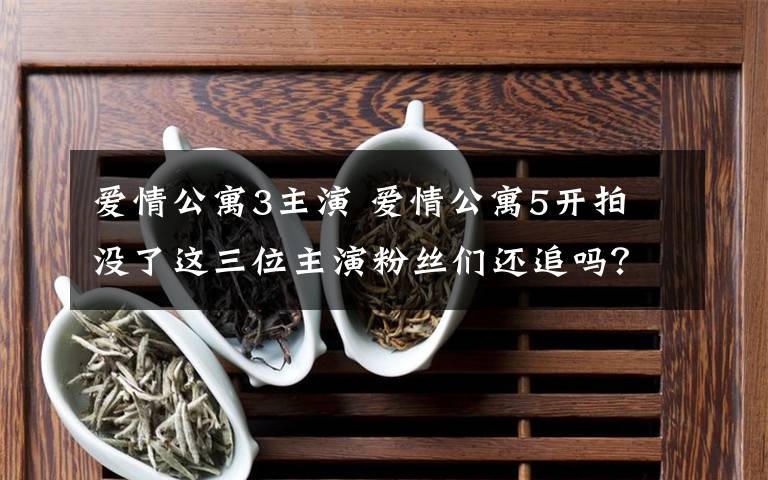 爱情公寓3主演 爱情公寓5开拍 没了这三位主演粉丝们还追吗?