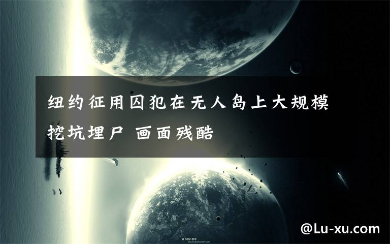 纽约征用囚犯在无人岛上大规模挖坑埋尸 画面残酷