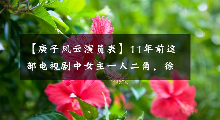 【庚子风云演员表】11年前这部电视剧中女主一人二角,徐怀玉郑双馨剧中配角而已。