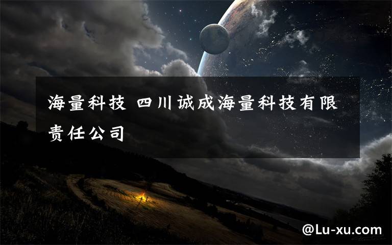 海量科技 四川诚成海量科技有限责任公司