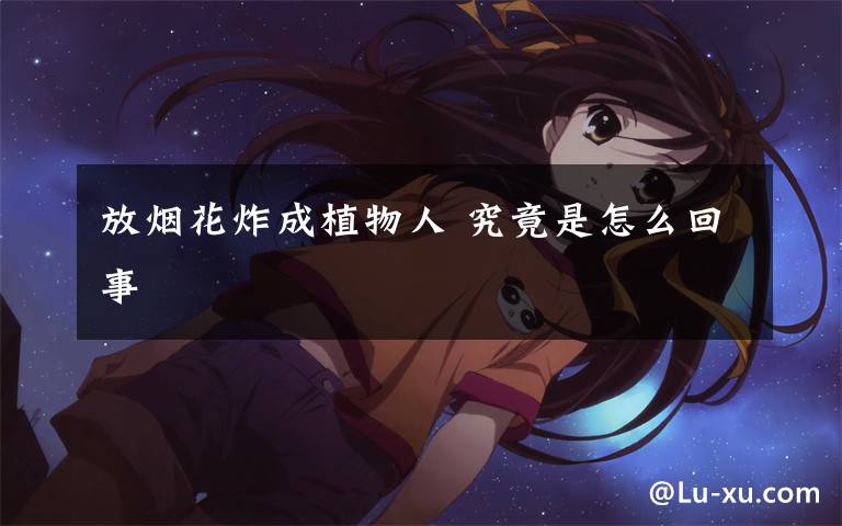 放烟花炸成植物人 究竟是怎么回事