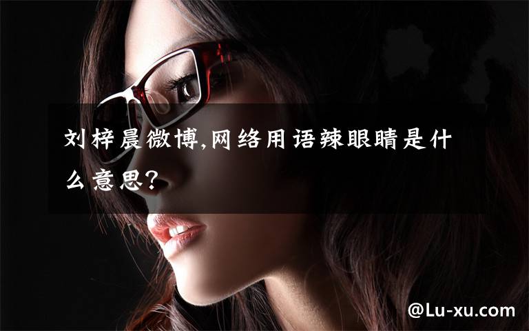 刘梓晨微博,网络用语辣眼睛是什么意思?
