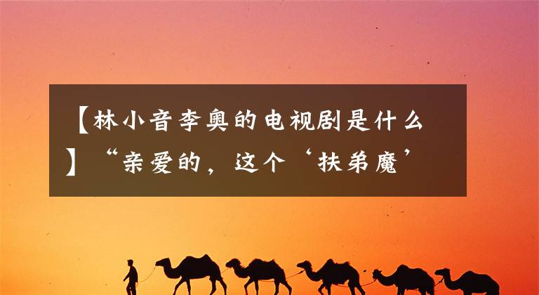 【林小音李奥的电视剧是什么】“亲爱的，这个‘扶弟魔’的习惯不太好，我们离婚吧！”