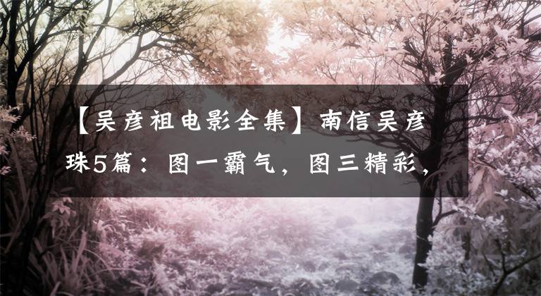 【吴彦祖电影全集】南信吴彦珠5篇：图一霸气，图三精彩，图五演技爆棚！