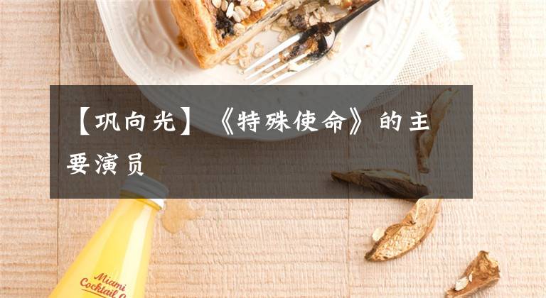 【巩向光】《特殊使命》的主要演员