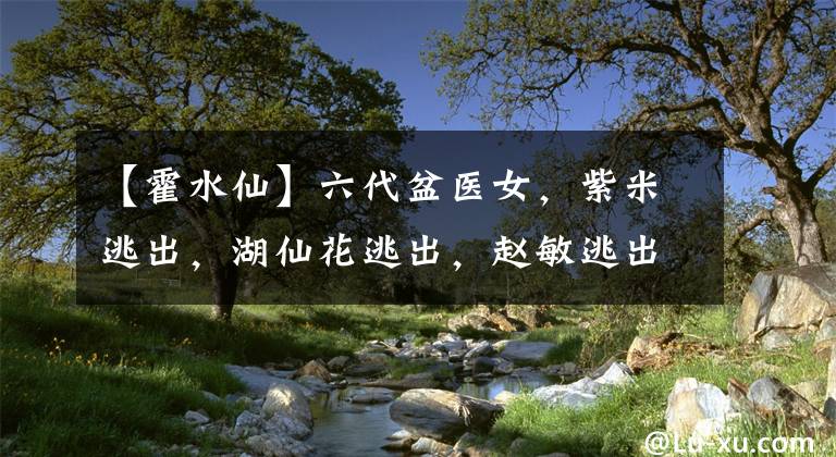 【霍水仙】六代盆医女,紫米逃出,湖仙花逃出,赵敏逃出,但是躲不了她。