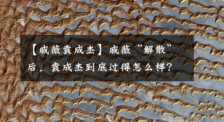 【戚薇袁成杰】戚薇“解散”后，袁成杰到底过得怎么样？