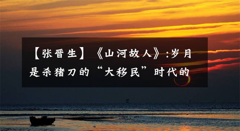 【张晋生】《山河故人》:岁月是杀猪刀的“大移民”时代的情感损失。