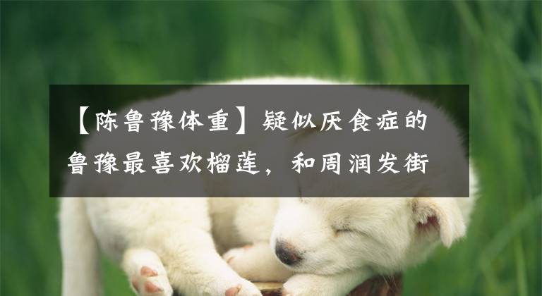 【陈鲁豫体重】疑似厌食症的鲁豫最喜欢榴莲，和周润发街吃得很香。