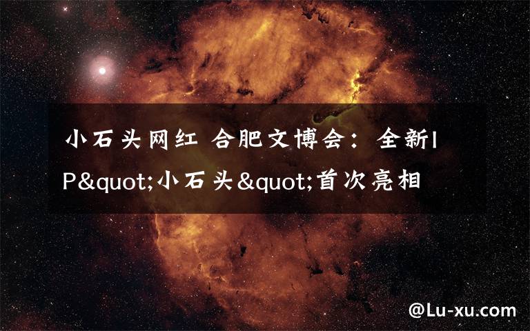 小石头网红 合肥文博会:全新IP"小石头"首次亮相 安徽省地质博物馆"网红"产品来袭