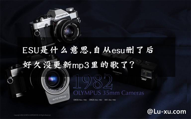 ESU是什么意思,自从esu删了后 好久没更新mp3里的歌了?