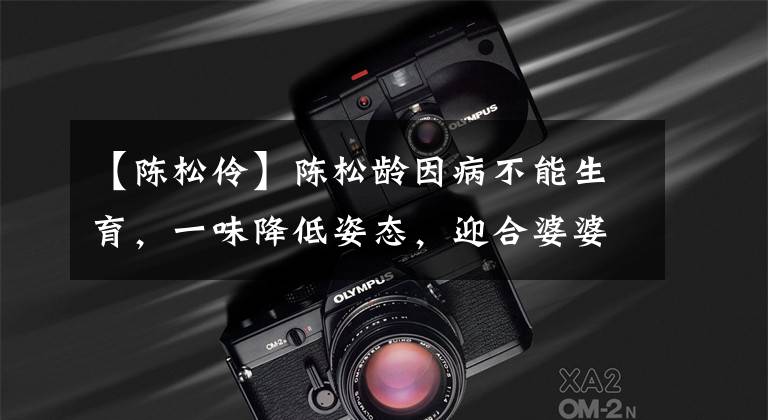 【陈松伶】陈松龄因病不能生育,一味降低姿态,迎合婆婆,但在整个过程中被无视。