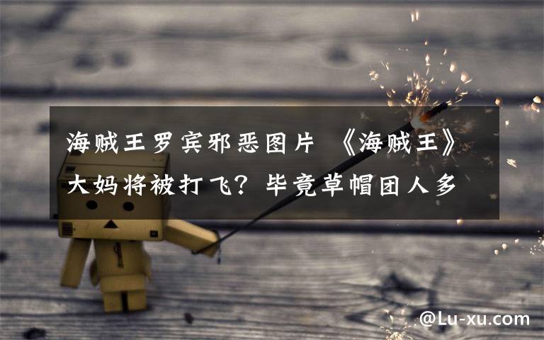 海贼王罗宾邪恶图片 《海贼王》大妈将被打飞？毕竟草帽团人多势众