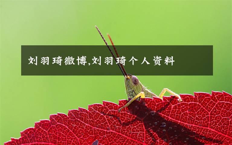 刘羽琦微博,刘羽琦个人资料