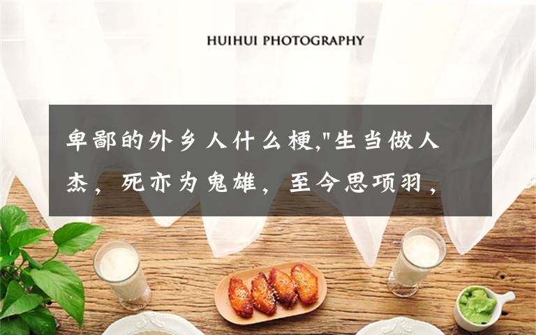 卑鄙的外乡人什么梗,