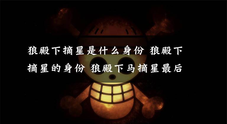 狼殿下摘星是什么身份 狼殿下摘星的身份 狼殿下马摘星最后跟谁在一起