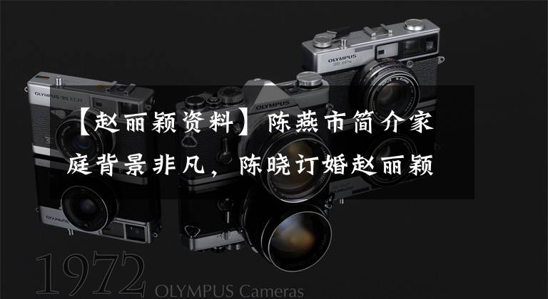 【赵丽颖资料】陈燕市简介家庭背景非凡,陈晓订婚赵丽颖哭了。