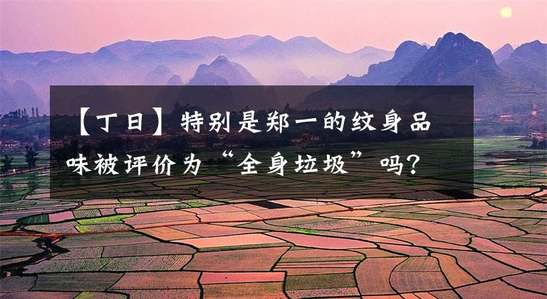 【丁日】特别是郑一的纹身品味被评价为“全身垃圾”吗?这样选纹身不会错的!