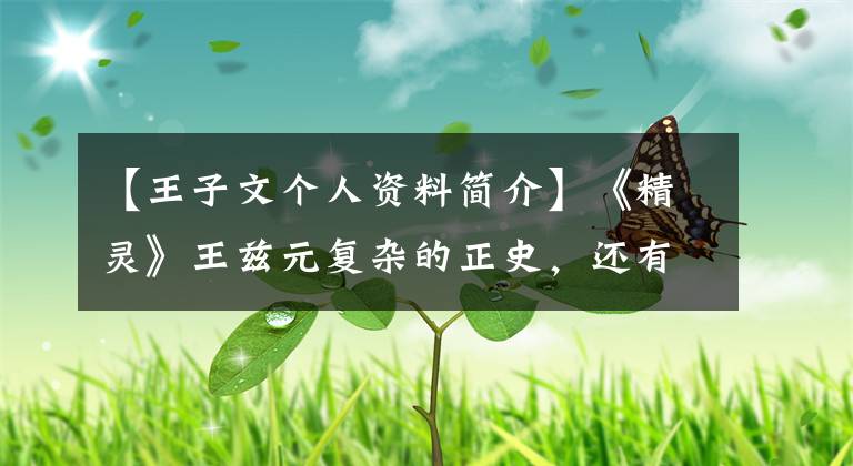 【王子文个人资料简介】《精灵》王兹元复杂的正史，还有她身后的京权大佬。