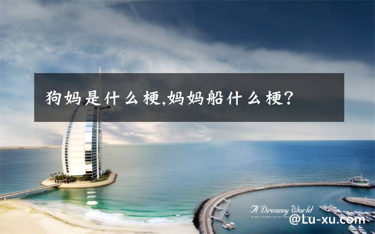 狗妈是什么梗,妈妈船什么梗？