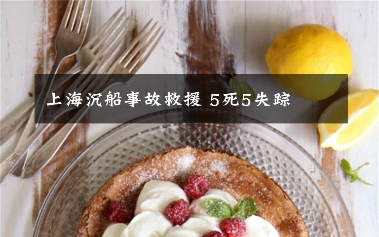 上海沉船事故救援 5死5失踪